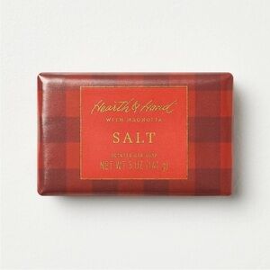 Salt Scented Bar Soap Red Gingham 5oz - Hearth & Hand™ with Magnolia